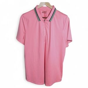 Jofit Vibrant Pink Polo Shirt Sz XXL